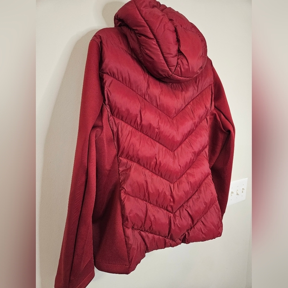 NWOT DKNY Red Light Weight Puffer Coat Size XXL - Picture 6 of 9